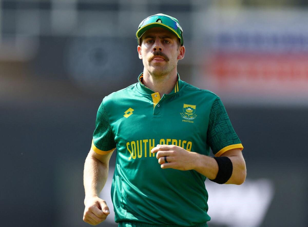 South Africa's pace bowler Anrich Nortje. — Reuters
