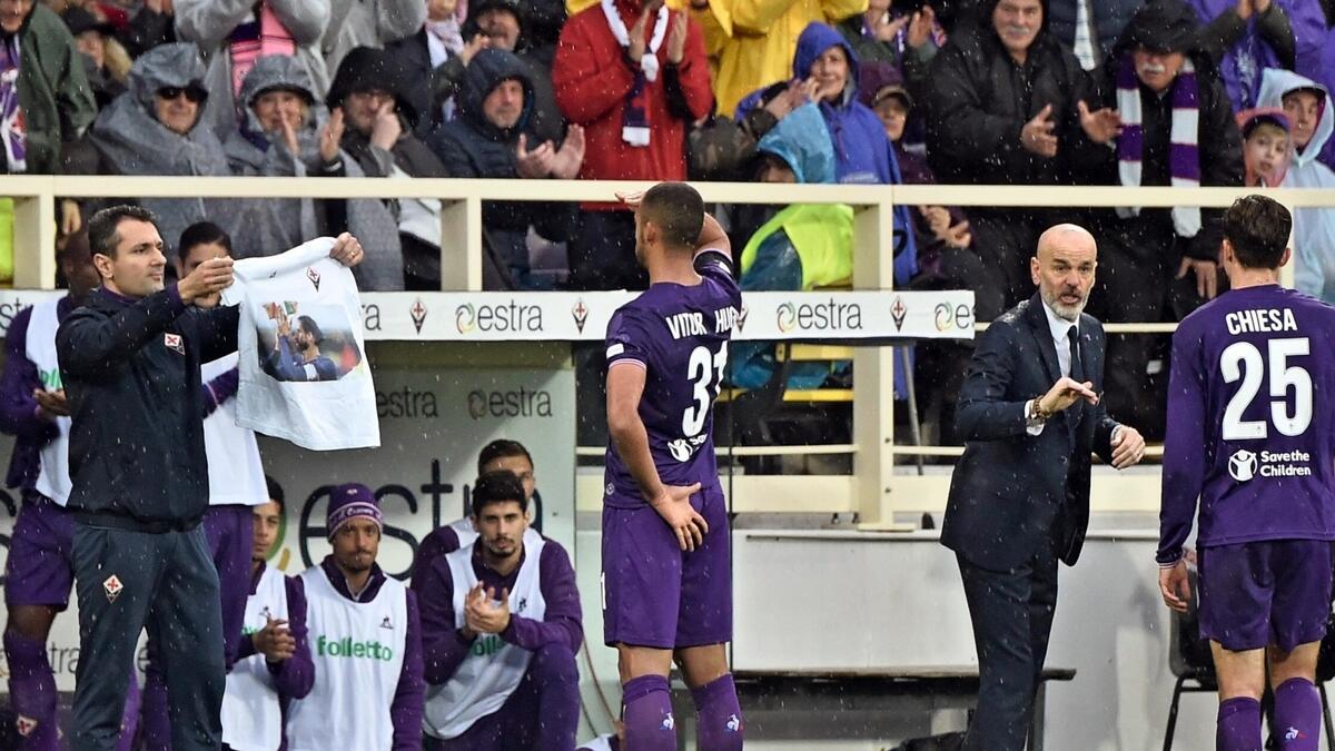 Fiorentina win emotional match after Astoris death