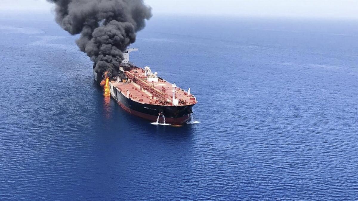 Video: US says Iran removed unexploded mine from oil tanker