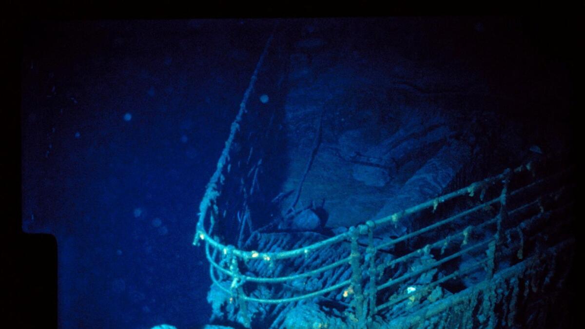 Titanic bow is seen during a dive at the resting place of the Titanic's wreck in July 1986. (WHOI Archives/Reuters). Titanic tourism is a thing now - and it has grabbed headlines after the tragedy involving OceanGate's Titan submersible.