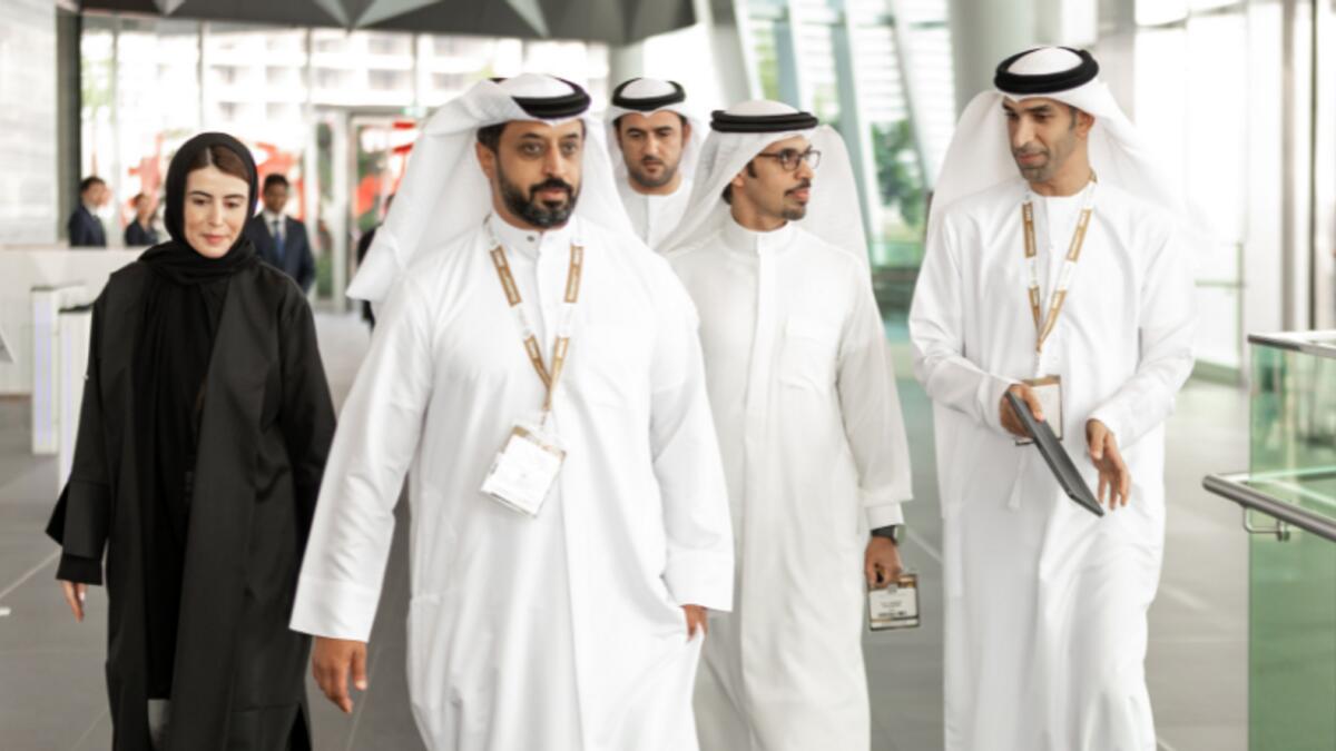 Al Zeyoudi (right) added that the precious metals sector is one of the most important parts of the UAE’s non-oil economy.