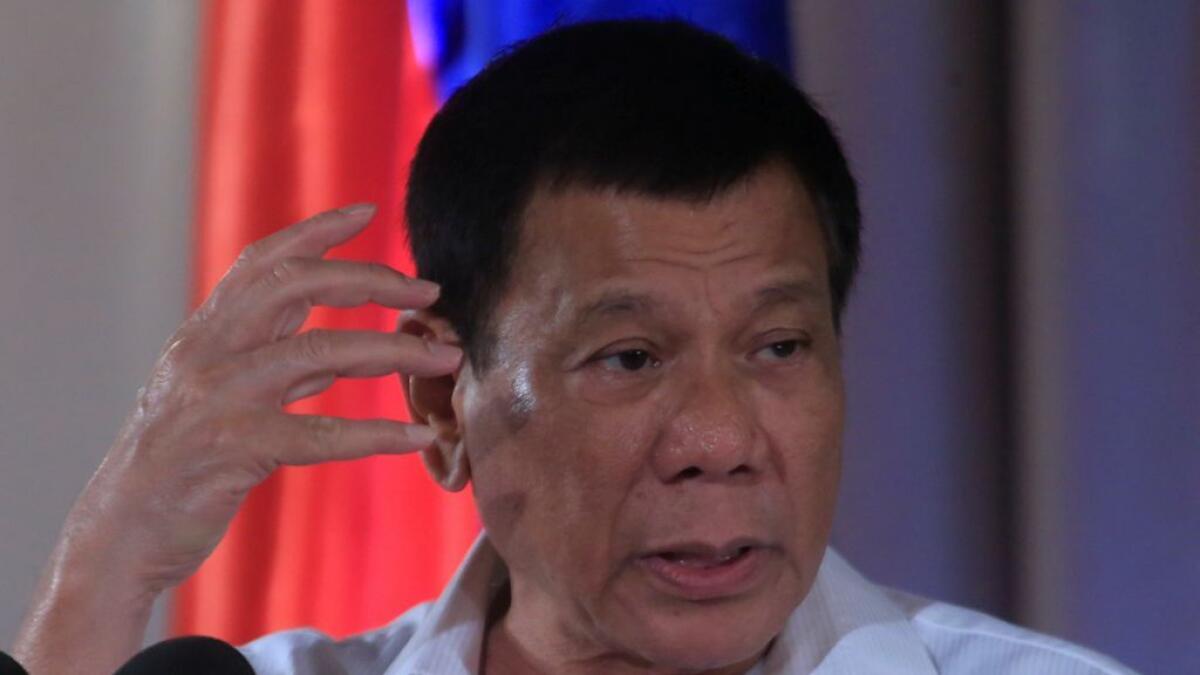 Philippines Duterte calls UN commissioner an idiot