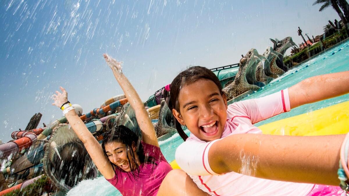 Yas Waterworld Ladies’ Day.  Yas Waterworld’s Ladies’ Days is where you want to be! Taking place every Thursday, head down to the UAE’s favourite female-only event and enjoy full access to a great playground  in complete privacy, with a strict no-mobile phone policy, and female-only staff. Whether experiencing adrenaline pumping rides or taking it easy by floating across the Raha river, have the most exciting adventures in the cool of the evening.