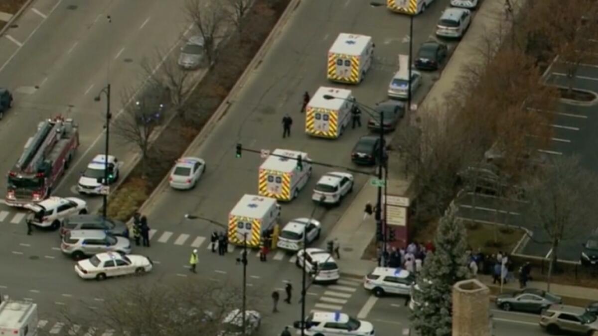 Chicago hospital shooting: Four dead, including police officer, gunman