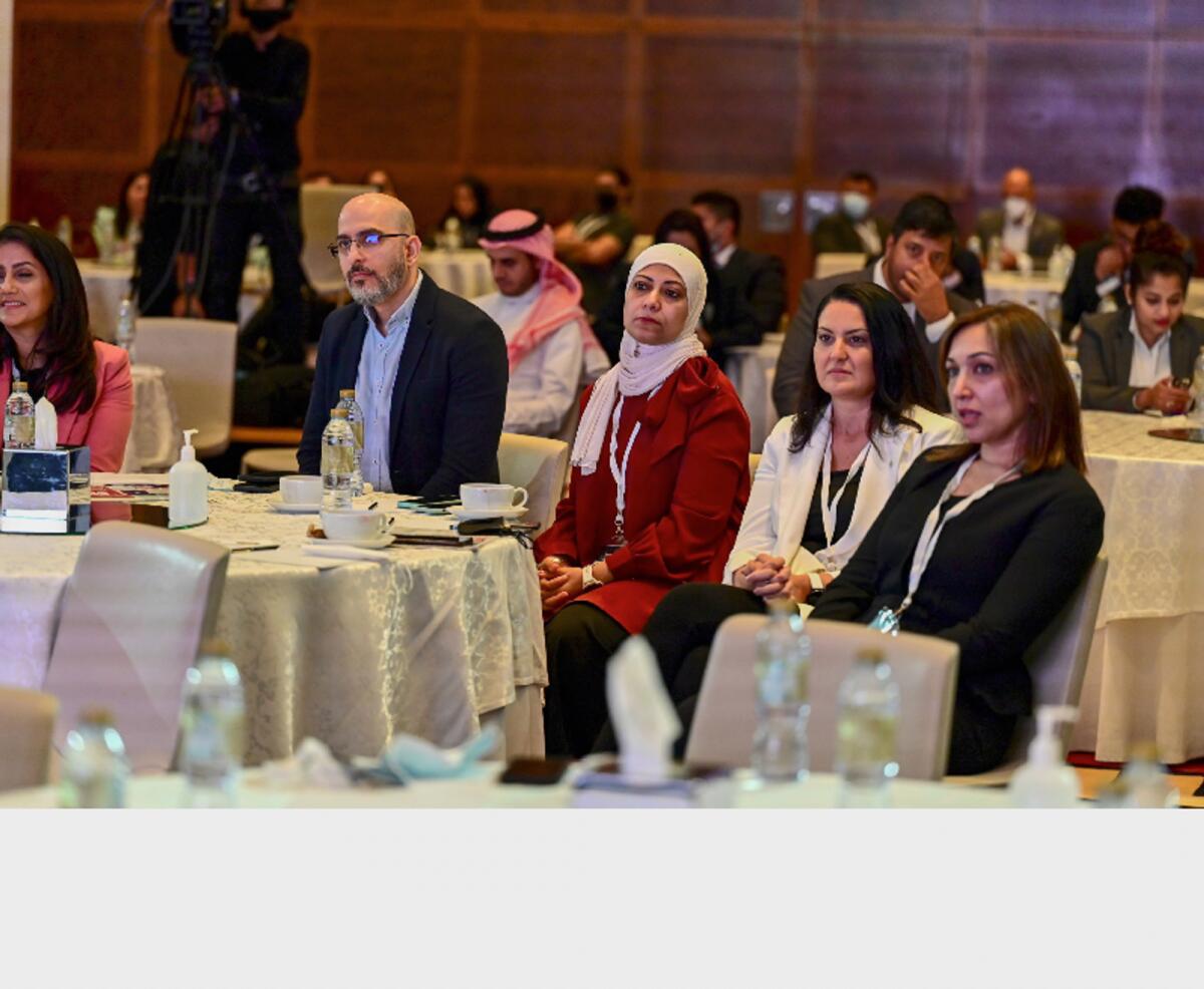 Delegates attend the Khaleej Times Middle East Digital Health Forum in Dubai on Thursday, June 16, 2022. Photo by Neeraj Murali