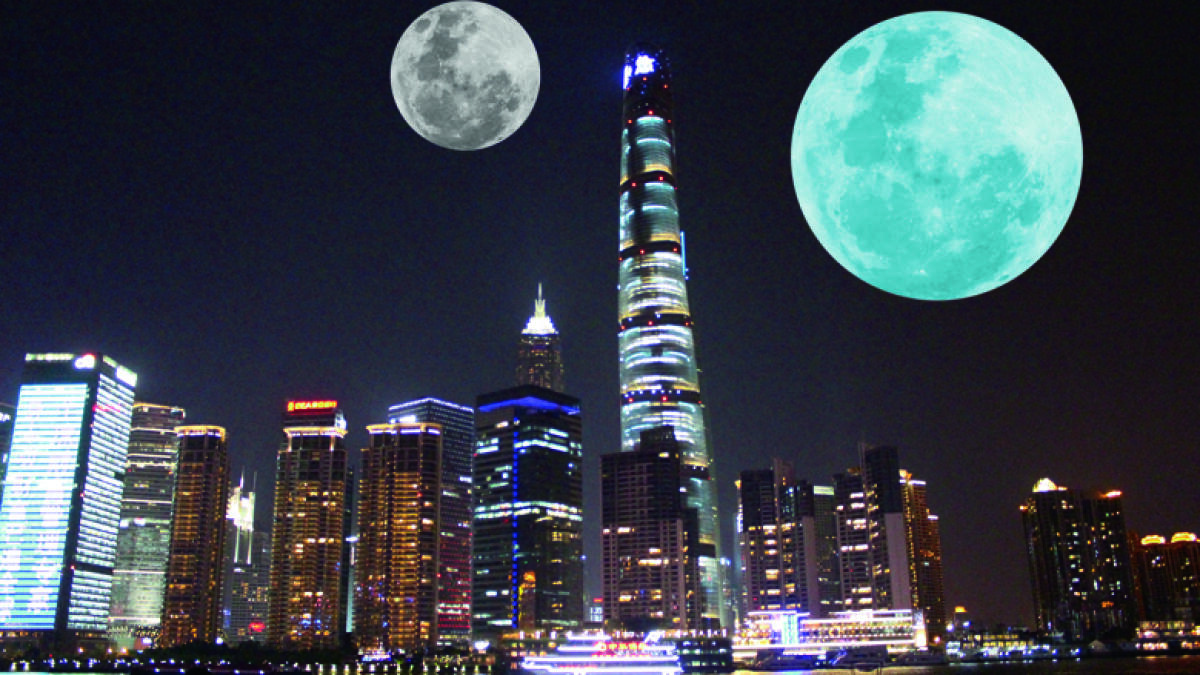 Soon there will be fake moons in China
