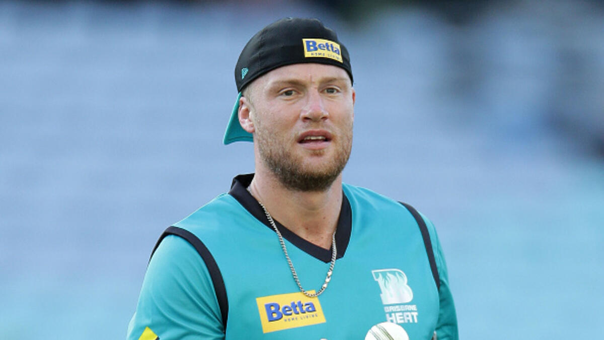 Flintoff produced a scintillating all-round show