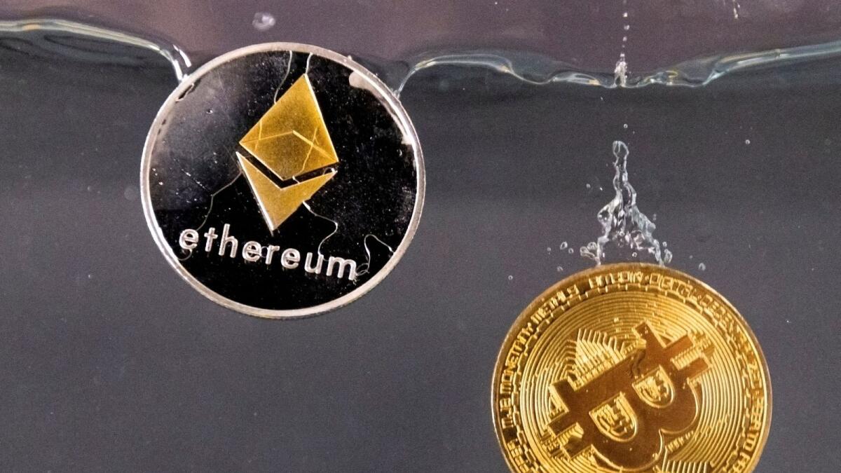 Ethereum was subjected to approximately 38 per cent of all cyber attacks. — Reuters file