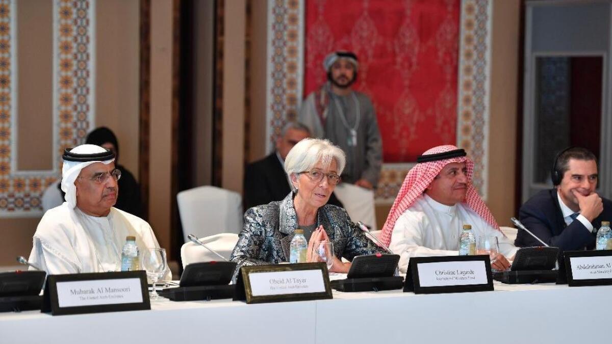 IMF chief commends UAE for strengthening fiscal framework