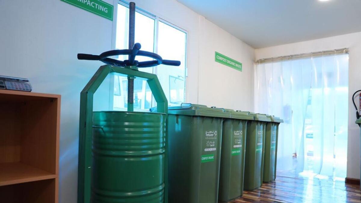 Tadweer Opens Organic Waste Composting Unit in Abu Dhabi City.-Supplied photo
