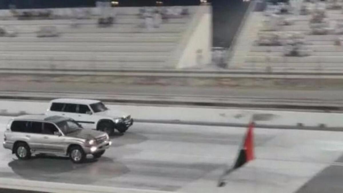 Video: Emirati racer dies in racetrack collision in UAE 