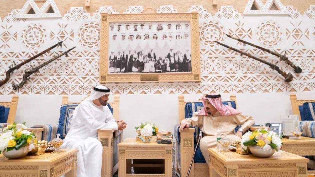 King Salman, Mohamed bin Zayed discuss regional issues