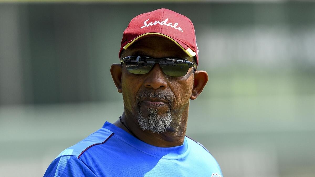 West Indies coach Phil Simmons (AFP)