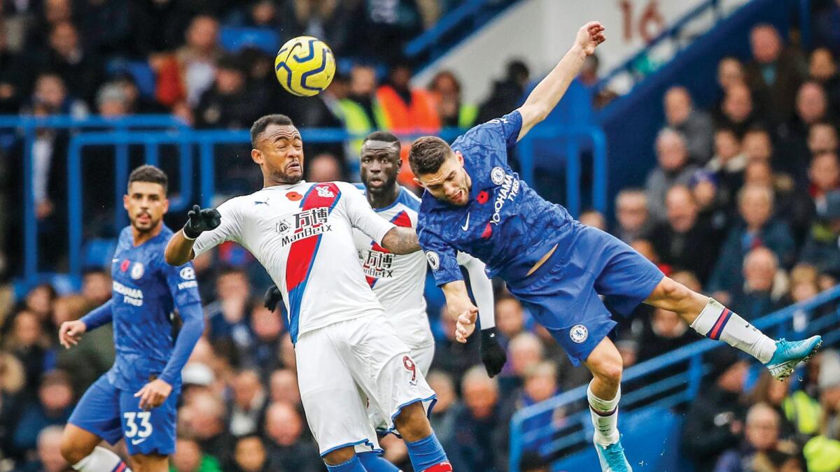 Chelsea midfielder Mateo Kovacic (right) had returned to training on Monday. — AP
