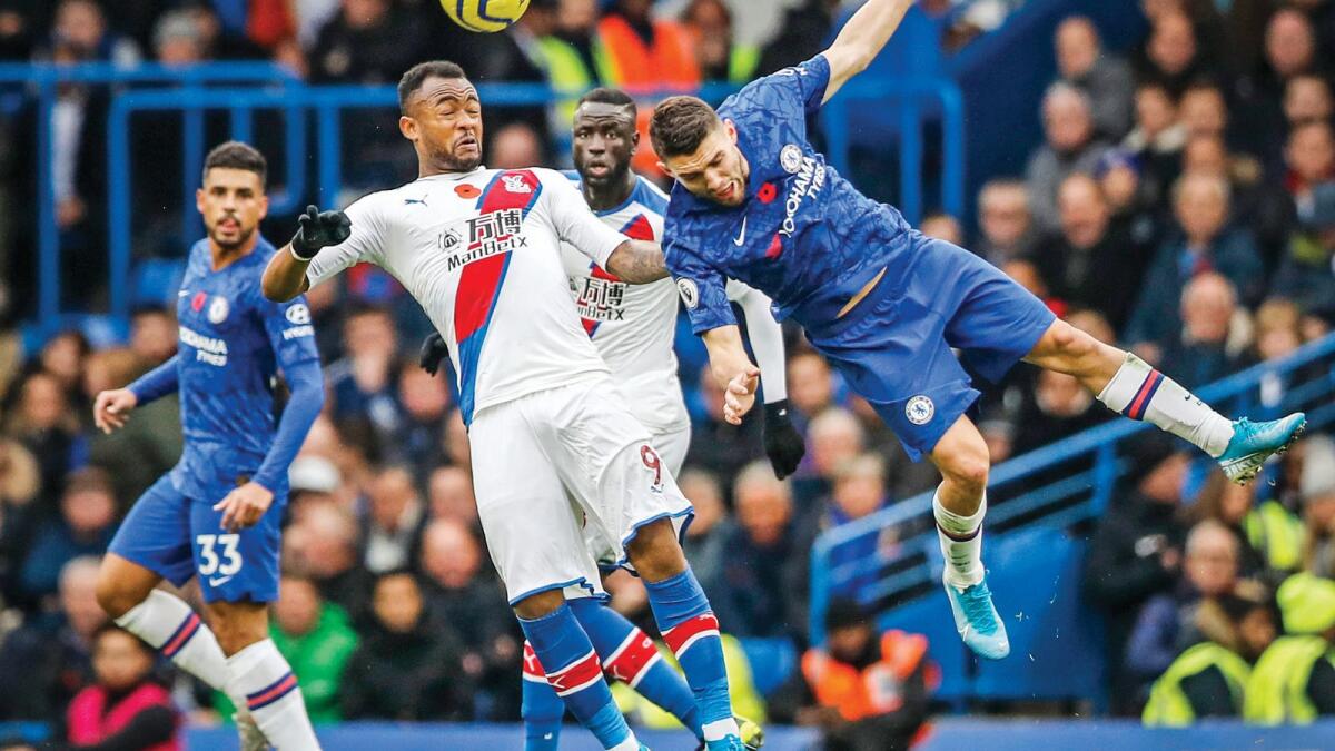 Chelsea midfielder Mateo Kovacic (right) had returned to training on Monday. — AP