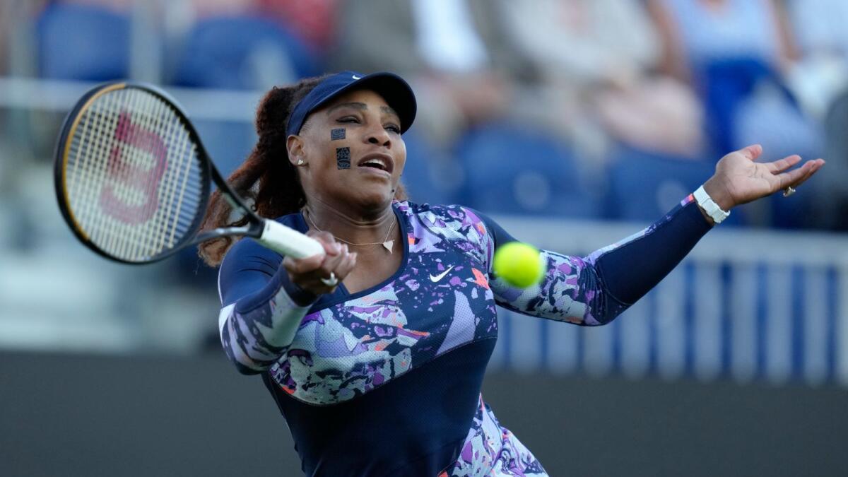 Serena Williams. — AP