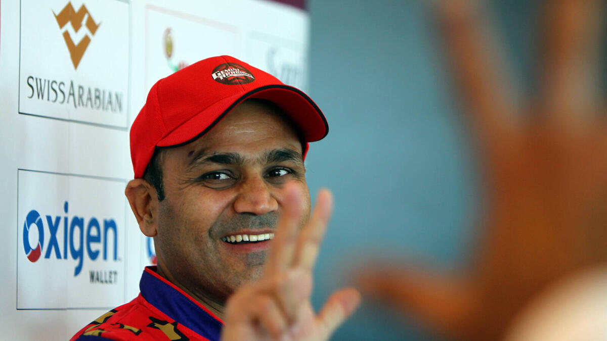 I think my name is enough: Sehwag