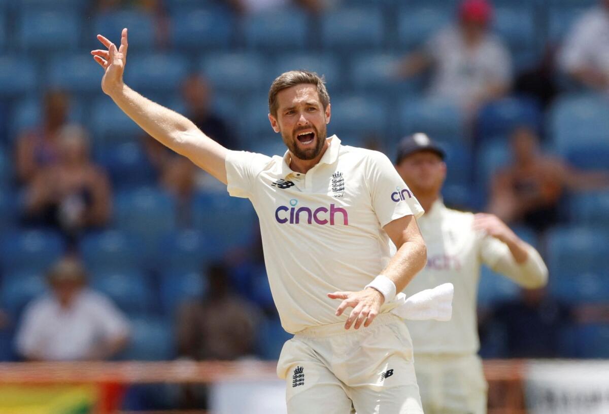 Chris Woakes iback n England's squad for their lone Test against Ireland at Lord's starting on Thursday. — Reuters
