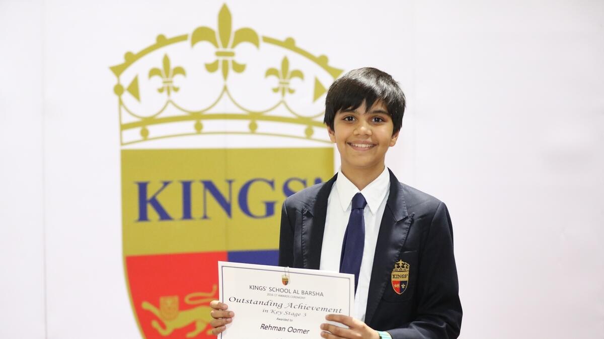 Cracking GCSE math is no problem for this 13-year-old