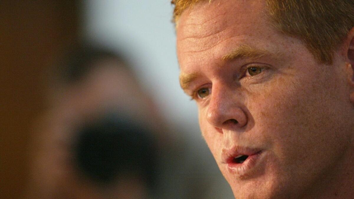 Shaun Pollock was sacked as South Africa captain after his team's farcical World Cup exit in 2003. - AFP file