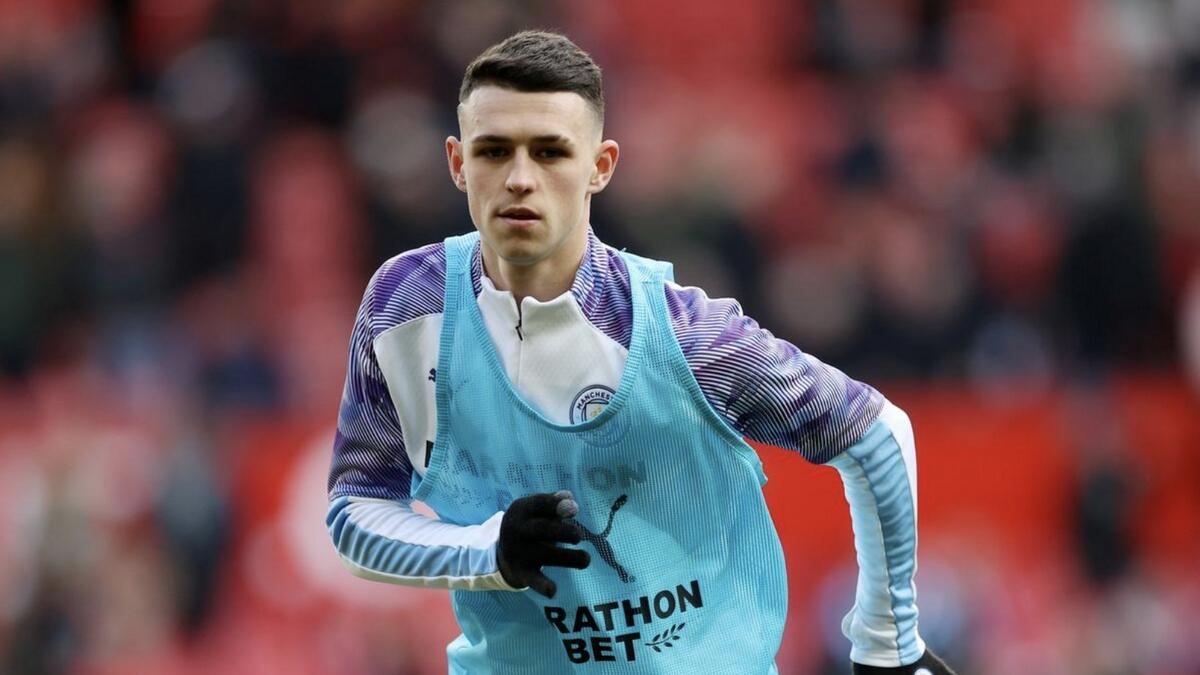 Manchester City's Phil Foden. - Agencies
