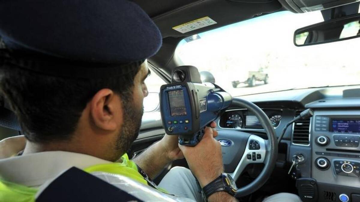 Al Khawaneej Road-Speed limit (100km/hr), Radar control (121km/hr)-Supplied photo