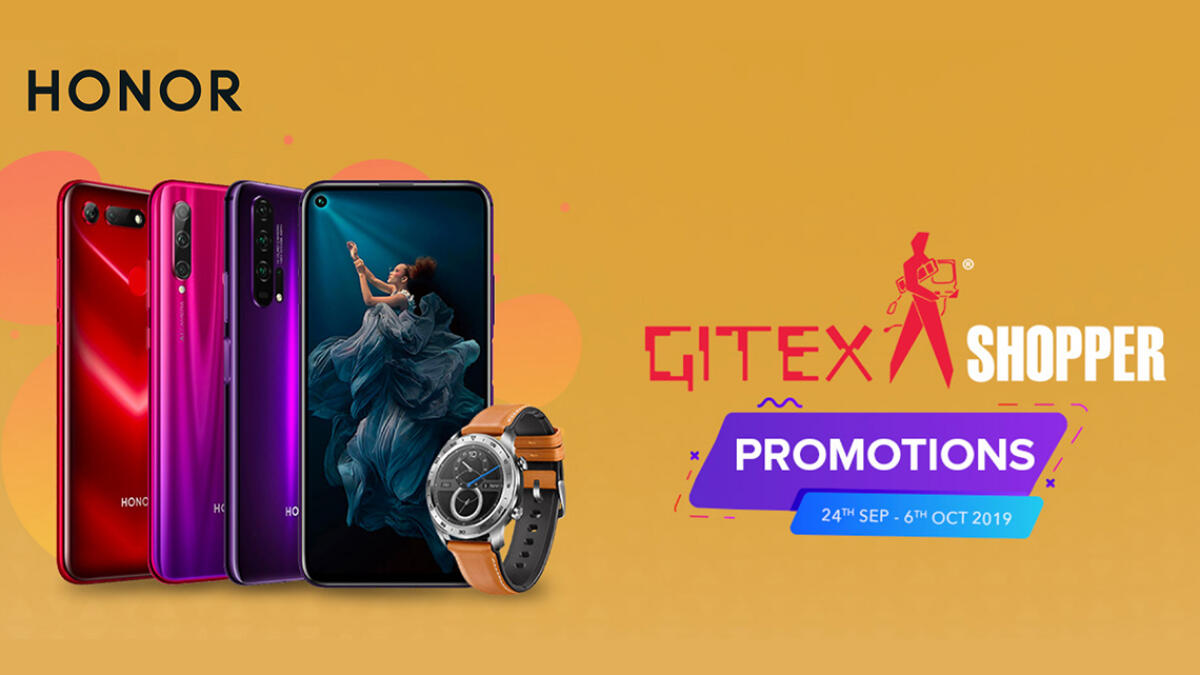 GITEX SHOPPER 2019: HONOR offers maximum value for shoppers with great deals on a selection of its smartphones 