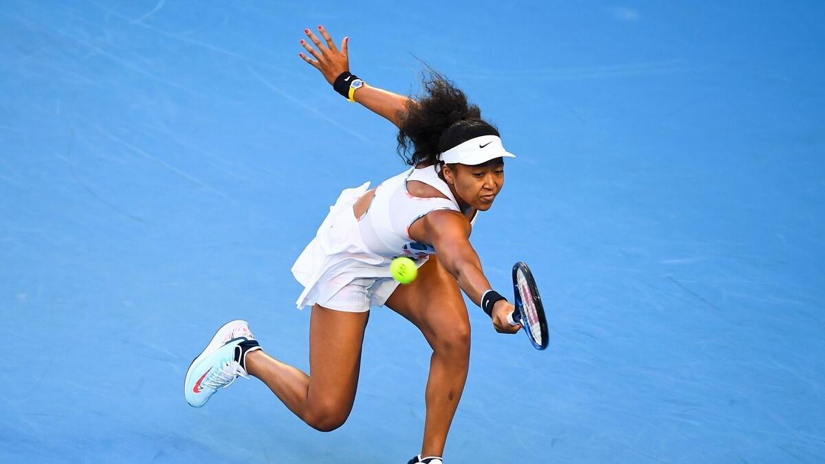 The nerveless teenager clinched victory on the first match point when Osaka fired into the net.