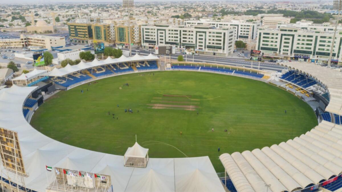 The Sharjah Cricket Stadium is undergoing a makeover. -Supplied photo
