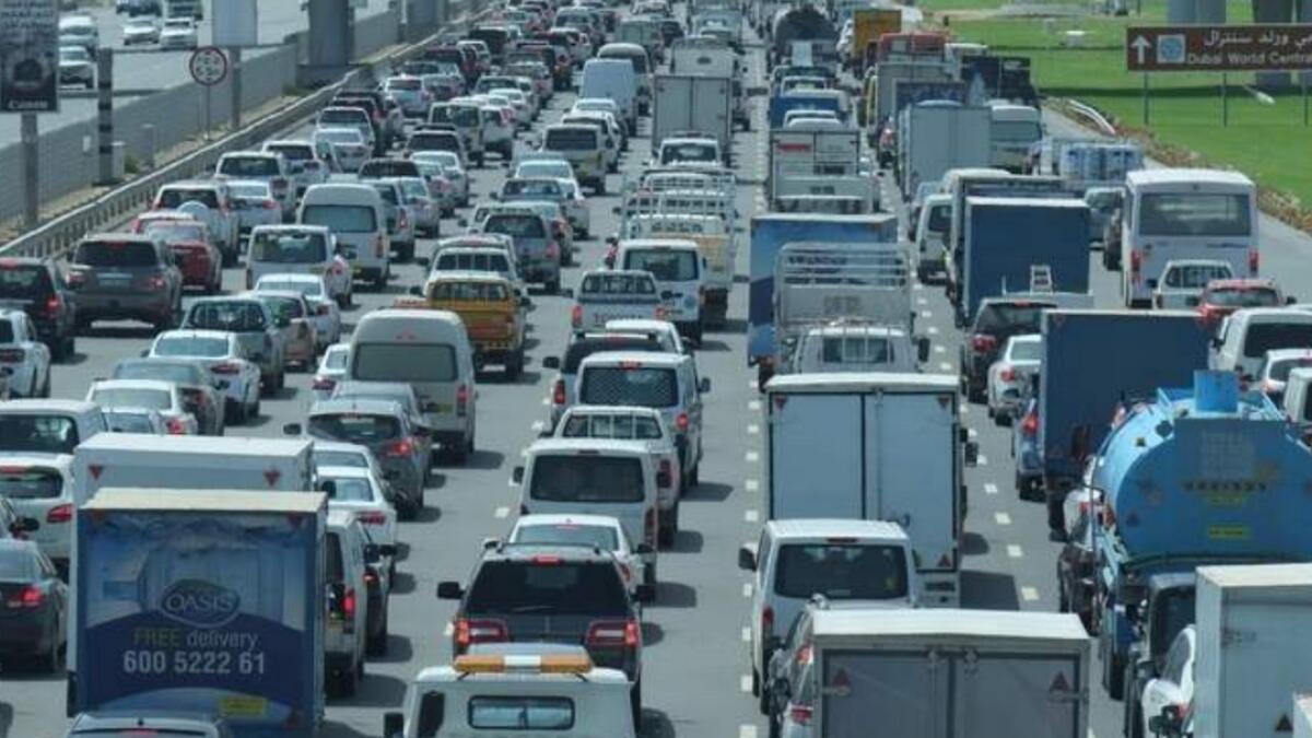 Traffic alert: Accidents cause delay on Dubai roads