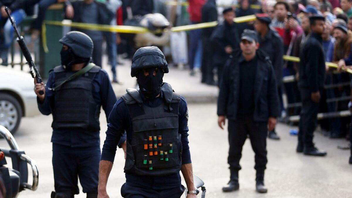 Egyptian police officer killed by roadside bomb in Cairo