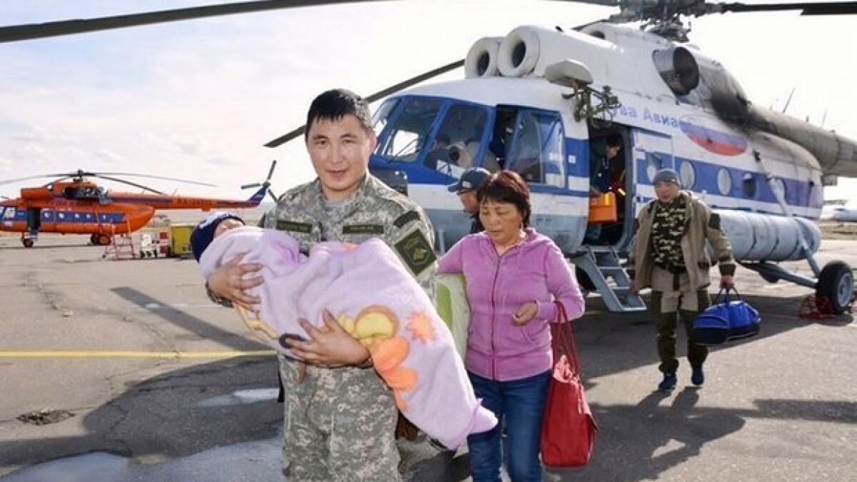 Lost toddler survives three days in Siberian taiga alone