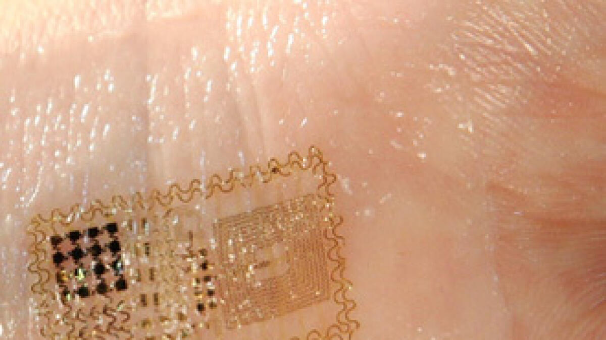 Soon, electronic skin to release drugs in body