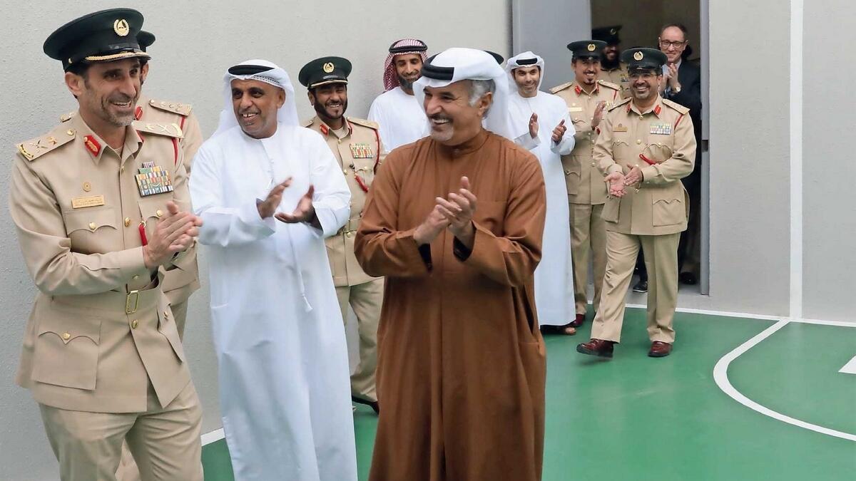 Dubai Police, Dubai Sports Council, stations, sports hubs, inmates, Al Qusais Police Station, 