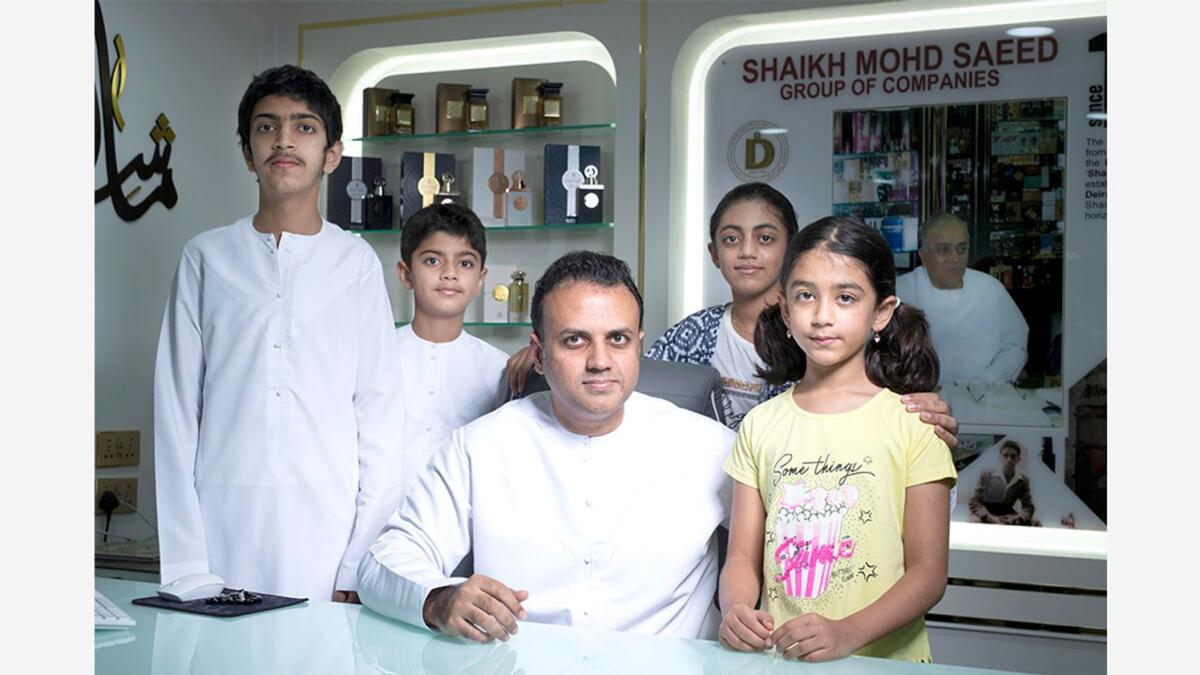 The Story of Generations - Mr. Muhammad Ali – CEO (Son of Late Mr. Shaikh Mohammed Saeed) with his family