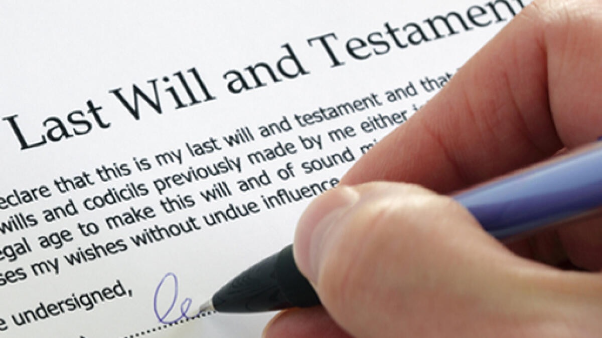 Only 10% of Dubai expatriates have registered wills