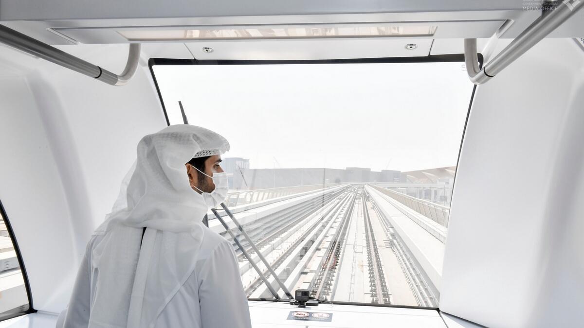 Dubai Metro represents one of the emirate’s many success stories, said Sheikh Hamdan bin Mohammed bin Rashid Al Maktoum, Crown Prince of Dubai and Chairman of the Dubai Executive Council, during an inspection tour of Dubai Metro Route 2020.