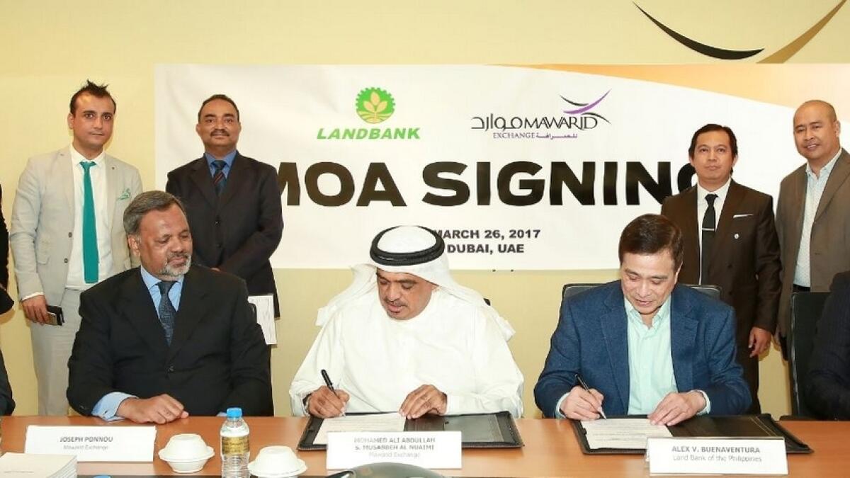 Mawarid Exchange signs deal with Land Bank of the Phliippines