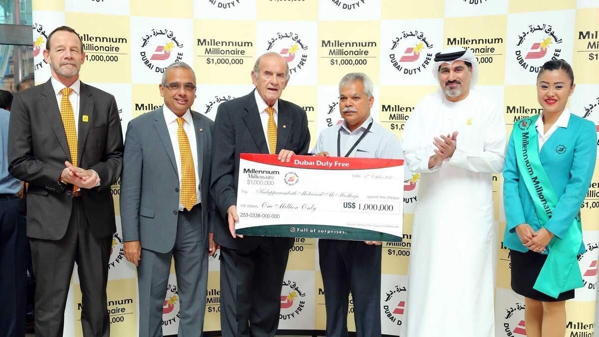 73-year-old man wins $1 million at Dubai Duty Free raffle