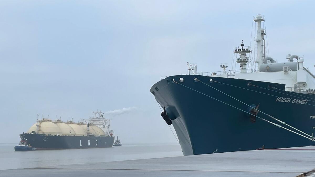 The shipment of 137,000 cubic metres of LNG is the commissioning cargo for the new floating LNG terminal in Brunsbüttel. — Supplied photo