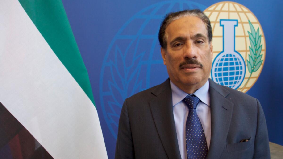 Former UAE ambassador to Japan Saeed Ali Al Nowais honoured