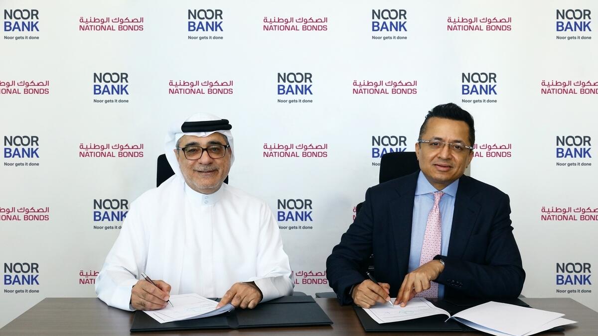 Noor Bank, National Bonds announce partnership