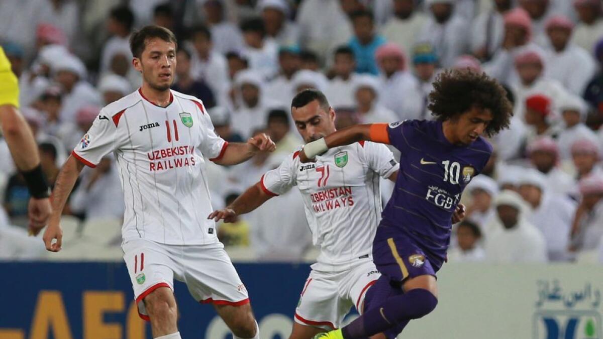 Al Ain denied win by Lokomotiv in AFC quarters 