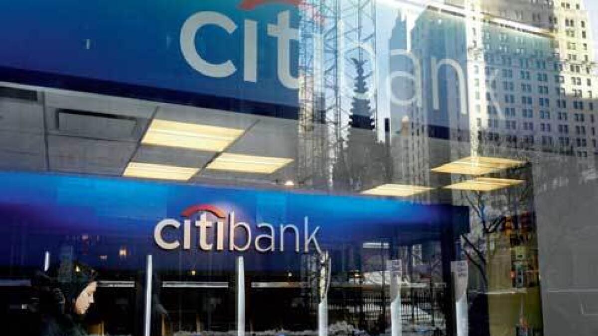 Citigroup is the most globalised of the US money centre banks. — AP