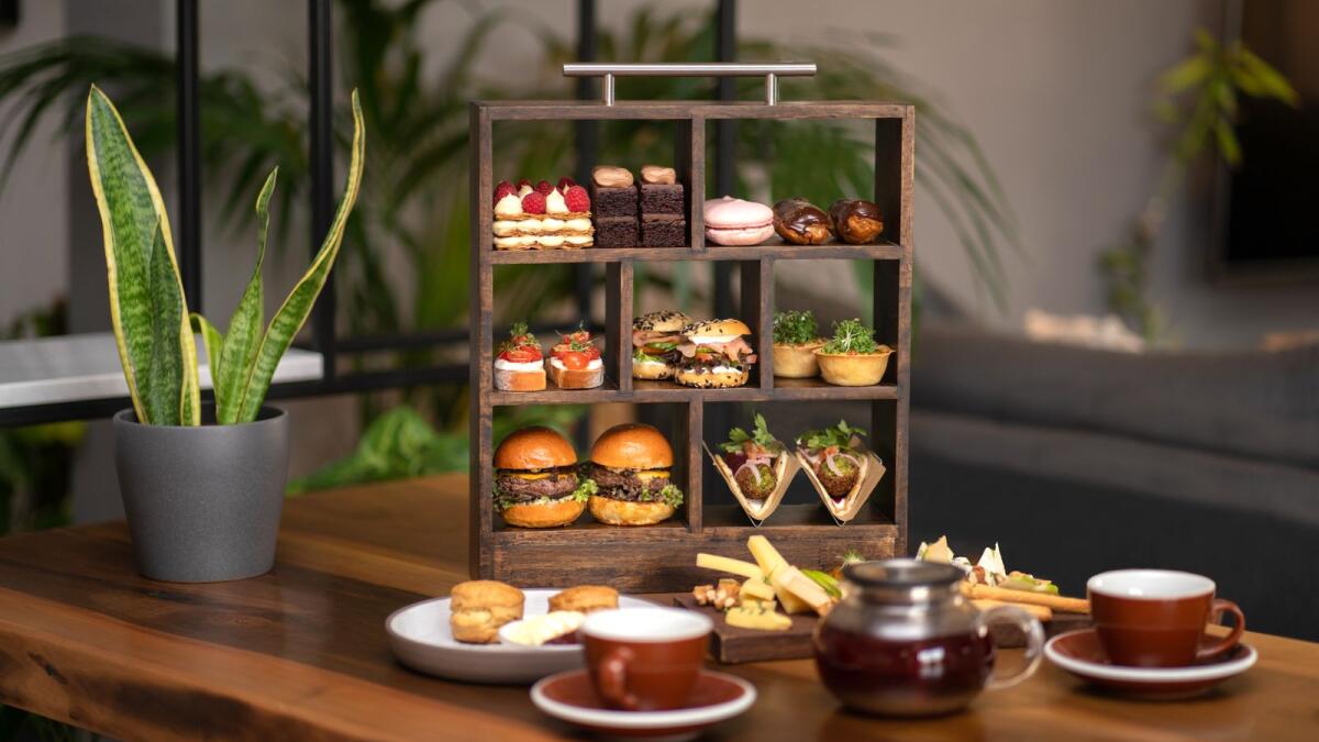Afternoon tea.  Jumeirah’s homely coffee lounge, Daily Dose puts on a special weekend afternoon tea with a Mediterranean flair served on Fridays and Saturdays from 1pm to 5pm. Sit down to Wagyu and truffle sliders, chicken and leek quiche Lorraine, falafel taco and mini smoked salmon bagel followed by a platter of cheeses selected by the Chef and homemade mango chutney.  For those with a sweet tooth, you’ll be in for a treat with traditional scones, strawberry macaroons, raspberry mille-feuille and to top it off a rich triple chocolate cake, all home made by Daily Dose’s Head Chef. With unlimited teas and coffees to match, it’s Dh160 for two.