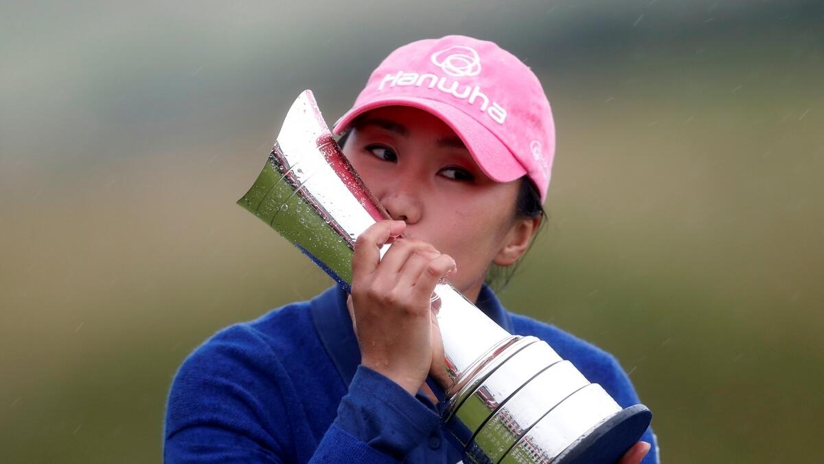 Kim holds on to win Womens British Open