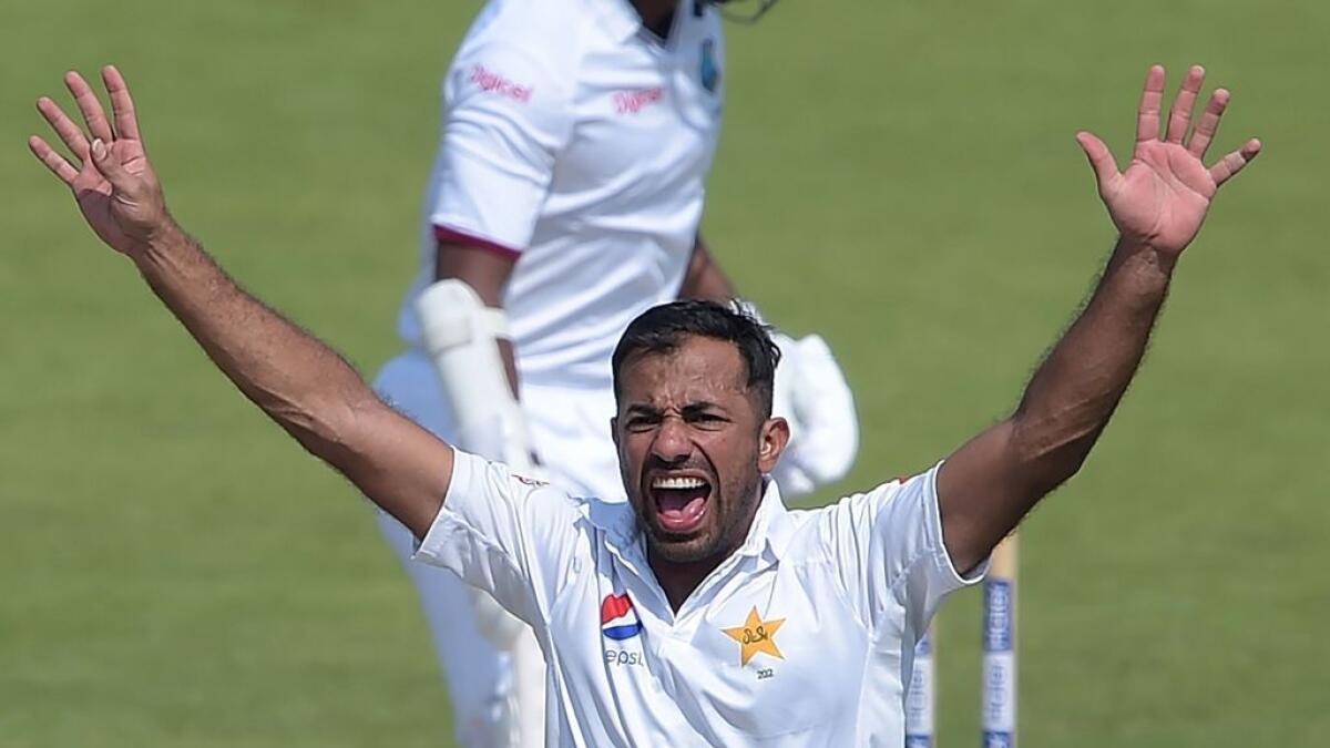 Wahab takes five wickets after Brathwaites century
