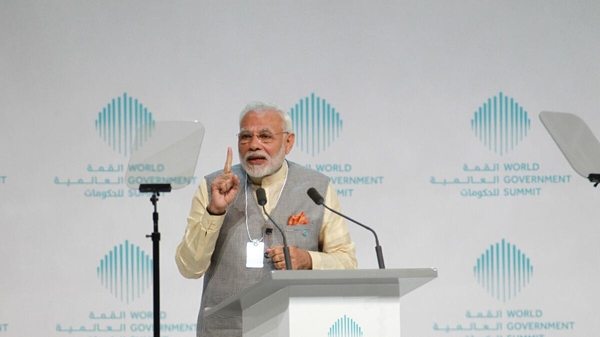 Technology should be used for development, says Modi