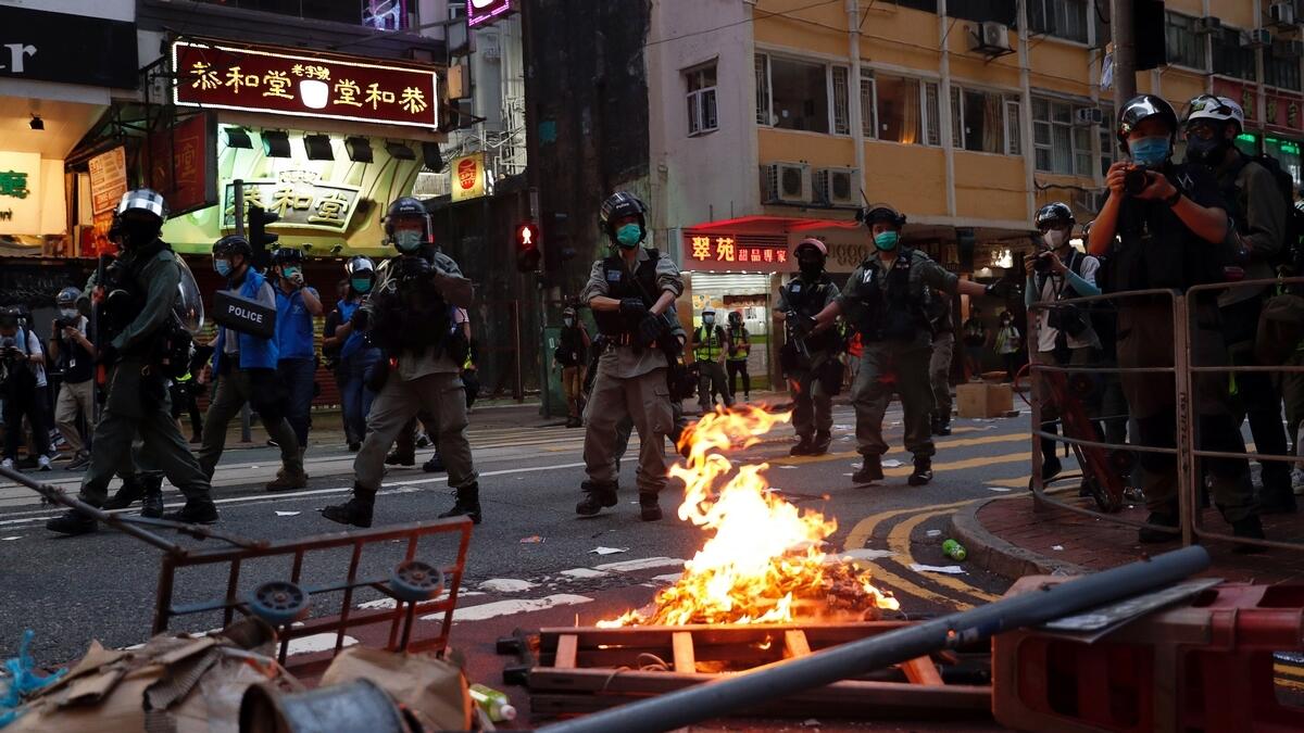 Hong Kong, police, arrests, protests, national security law, China, Beijing