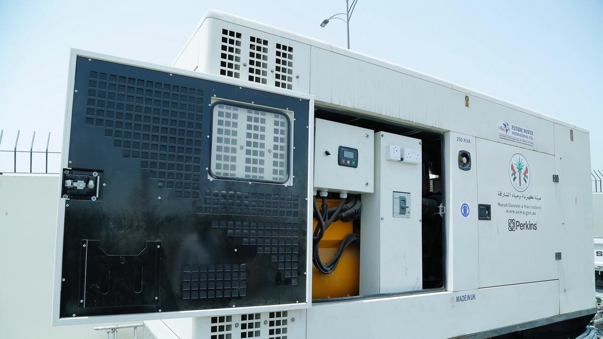 Sharjah gets generators to tackle emergencies, power outages